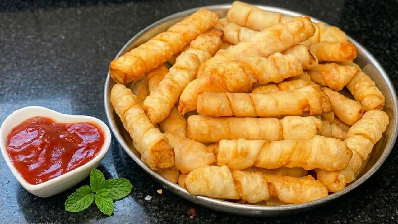 Crispy Potato Ribbon Snack