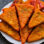 crispy triangle snack