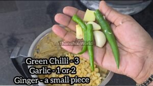 Steamed Rice Flour Breakfast filling preparation