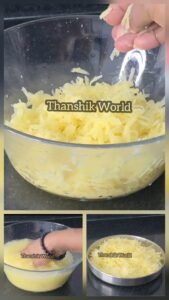 Wash the potato